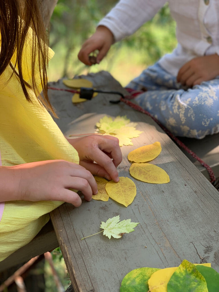 fall leaves crafts for children